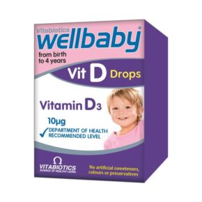 Wellbaby vitamina D picaturi, 30 ml