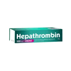 Hepathrombin Crema 500 UI/g, 40 g