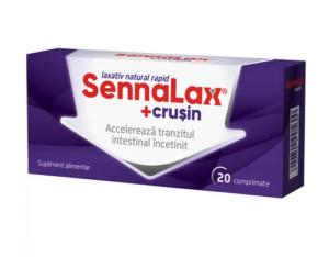 Sennalax+crusin Laxativ Natural,20 comprimate