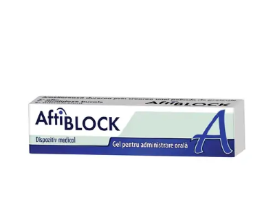 AftiBlock gel impotriva aftelor, 8g, Zdrovit