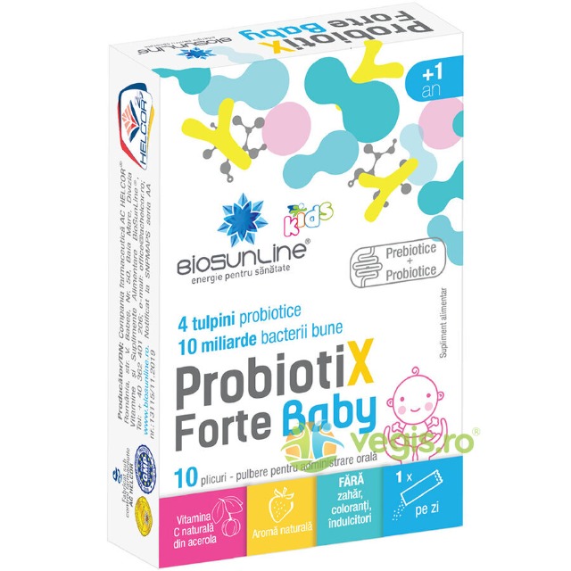 Probiotix Forte Baby,10 plicuri