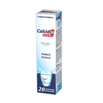 Calcidin 20 comprimate efervescente pentru imunitate