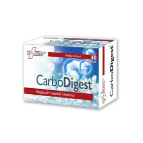 CarboDigest, pentru reglarea tranzitului intestinal, 40 capsule