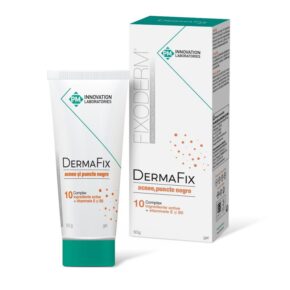 Gel DermaFix cu rol in tratarea acneei si a punctelor negre, 50 g, Fixoderm