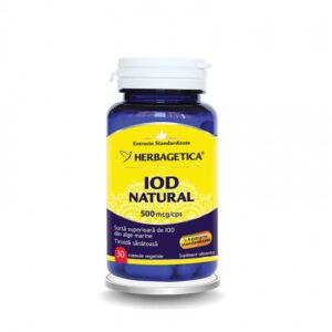 Iod Natural, 30 capsule, Herbagetica