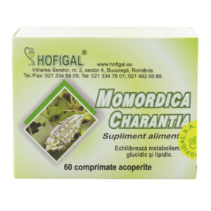 Momordica Charantia, pentru echilibrul metabolismului glucidic si lipidic, 60 comprimate, Hofigal