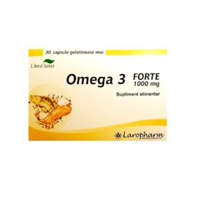 Supliment Alimentar Omega 3 Forte cu DHA si EPA, 30 capsule gelatinoase