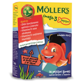 Pestisori Gumati Moller's Omega 3