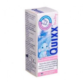 Quixx Baby, picaturi nazale, 10 ml