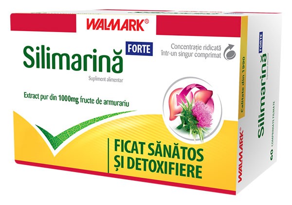 Silimarina Forte 1000 mg 30 tablete, Walmark