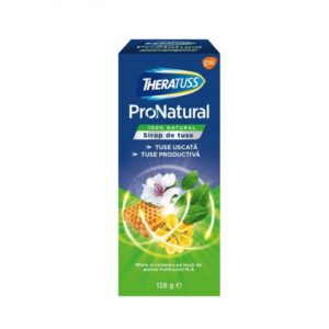Sirop de tuse 100% natural, Theratuss ProNatural, 128 g
