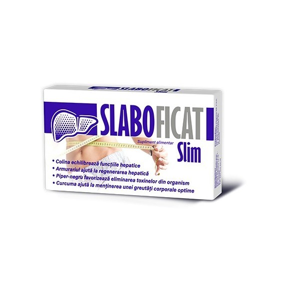 Supliment alimentar, SlaboFicat Slim, 30 capsule, Zdrovit