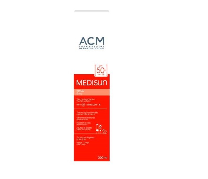 ACM Medisun spray cu protectie solara, SPF 50+