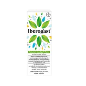 Iberogast, Tratament bazat pe 9 plante, 50 ml