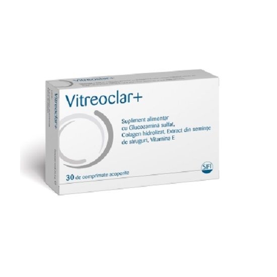 Vitreoclar+ cu rol in hranirea tesutului conjunctiv, 30 comprimate