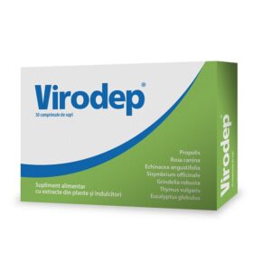 Virodep 30 comprimate de supt pentru sistemul respirator
