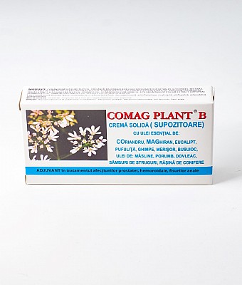 Comag Plant B pentru sanatatea prostatei,10 supozitoare