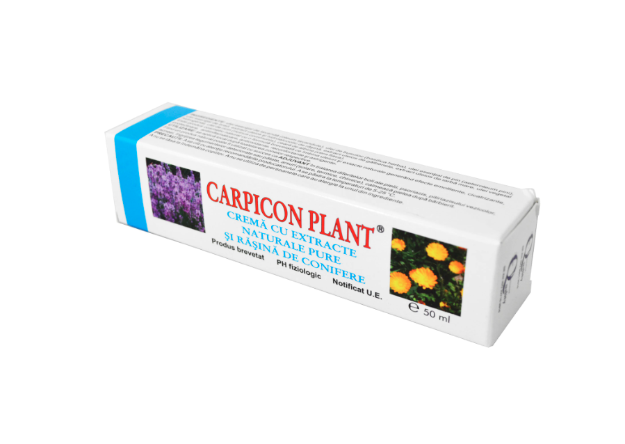 Carpicon Plant crema cu extracte naturale pure si rasina de conifere, 50 ml