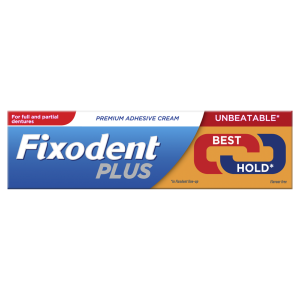 Crema adeziva pentru proteze dentare Fixodent Plus, 40 g