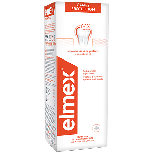 Elmex apa de gura pentru protectie anticarie, 400 ml
