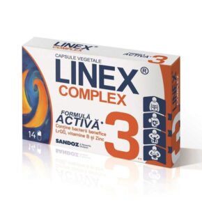 Linex Complex Formula Activa 3, 14 capsule vegetale