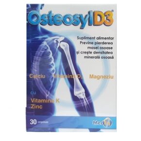 Osteosyl D3 cu Calciu, Vitamina D3, Magneziu, 30 comprimate