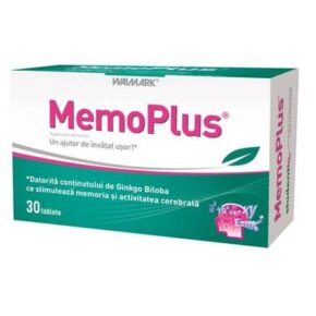 MemoPlus pentru memorie si concentrare, 30 tablete, Walmark