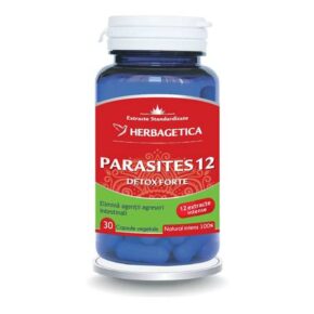 Parasites 12 Detox Forte Herbagetica, 30 capsule