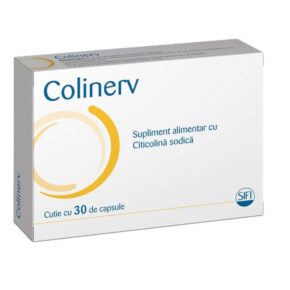 Supliment alimentar cu citicolina sodica Colinerv, 30 capsule