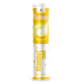Vitamina C 1000 Sun Health, 20 comprimate efervescente