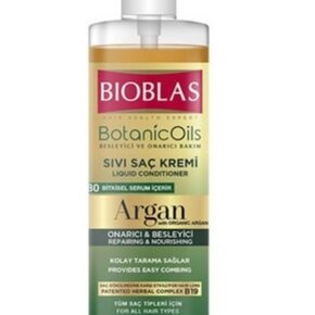 Balsam de par lichid cu ulei de Argan Bioblas Botanic Oils, 200 ml