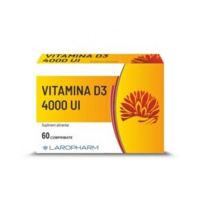Vitamina D3 2000 UI Laropharm, 60 comprimate