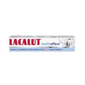 Pasta de dinti profesionala 5 in 1 Lacalut Multi-Effect, 75 ml