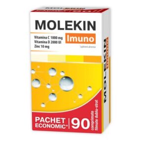Pachet economic Molekin Imuno, 90 comprimate