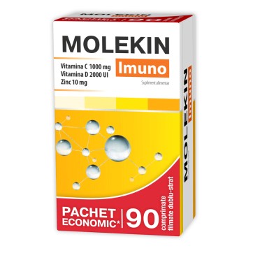 Pachet economic Molekin Imuno, 90 comprimate