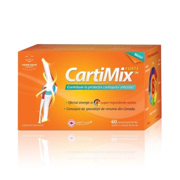 Cartimix Forte cu rol in protectia cartilajului articular, 60 comprimate