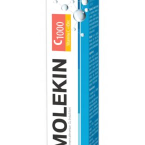 Molekin C 1000 Cu Vitamina C si Zinc, 20 comprimate efervescente