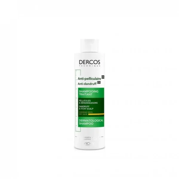 Sampon Tratament Anti-Matreata pentru par uscat si scalp sensibil Vichy Dercos, 200 ml