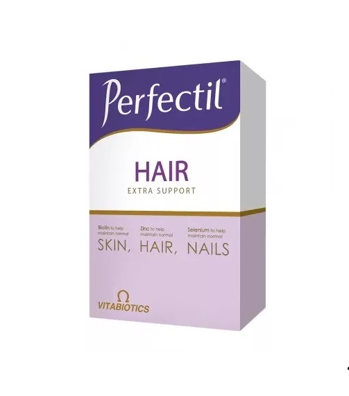 Supliment alimentar Perfectil Hair Extra Support, 60 tablete