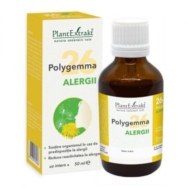 Polygemma 26 Alergii, PlantExtrakt, 50 ml