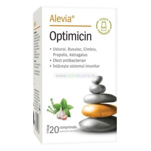 Supliment alimentar Optimicin Alevia, 20 comprimate