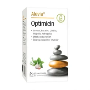 Supliment alimentar Optimicin Alevia, 20 comprimate
