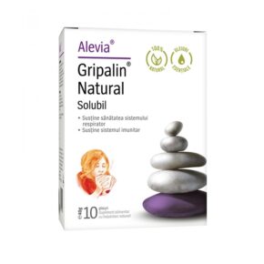 Supliment alimentar Gripalin Natural solubil, 10 plicuri