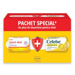 Pachet special Walmark Urinat AKUT + Cetebe Vitamina C 500 mg