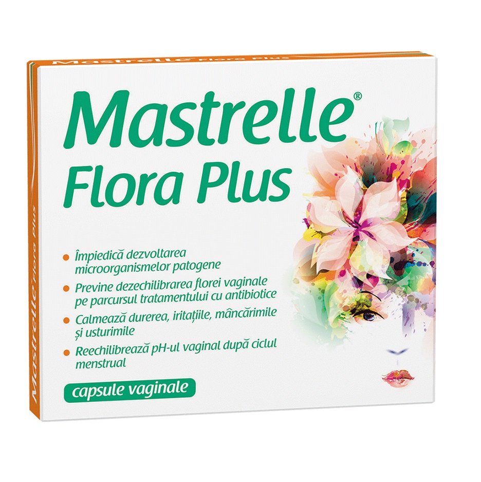Capsule vaginale Mastrelle Flora Plus, 10 capsule