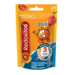 Jeleuri cu aroma de fructe cu rol in sustinerea sistemului imunitar Redoxitos, 25 bucati