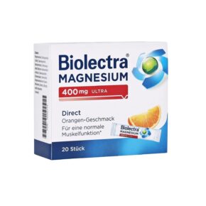 Supliment alimentar Biolectra Magnesium Ultra 400 mg, 20 plicuri