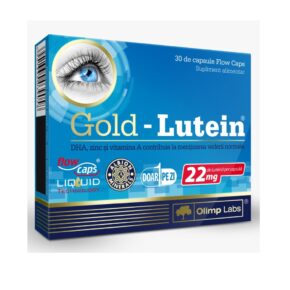 Gold-Lutein, supliment alimentar ce contribuie la mentinerea vederii normale, 30 capsule