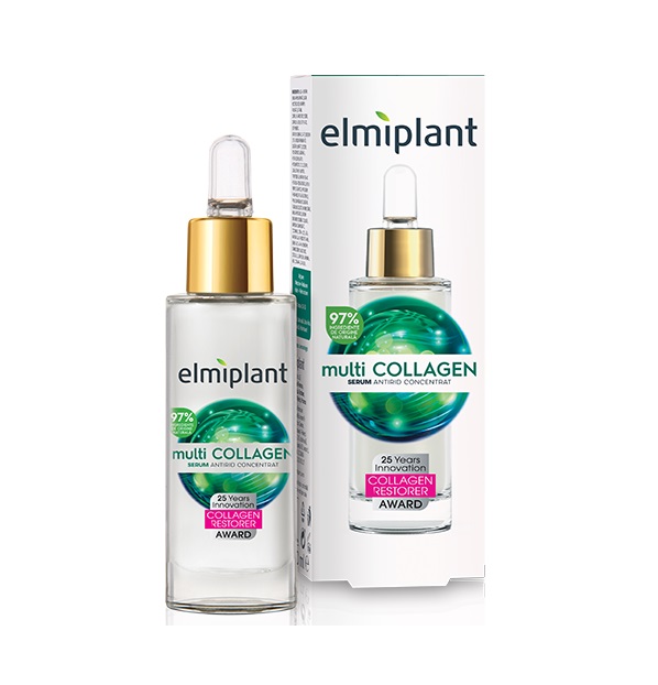 Ser antirid concentrat Multi Collagen Elmiplant, 30 ml