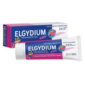 Pasta de Dinti cu aroma de Fructe de Padure pentru Copii Elgydium Kids, 3-6 ani x 50 ml